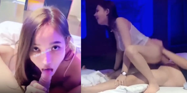 หลุดดูดควย จับโม๊คควยเสียวดูดหำเต็มปาก ขย่มโยกหำเสียบหีมิดด้าม เสียวหีน้ำแฉะ